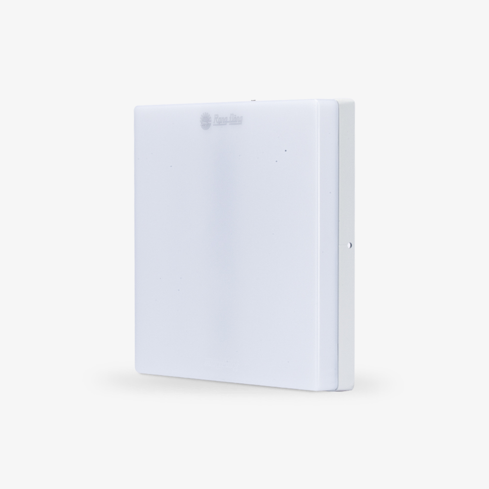 Đèn ốp trần vuông LN12N 220x220/18W Rạng Đông đế nhựa